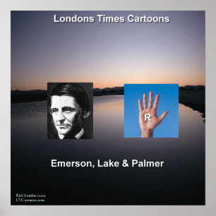 Emerson & The Lake Funny Poster