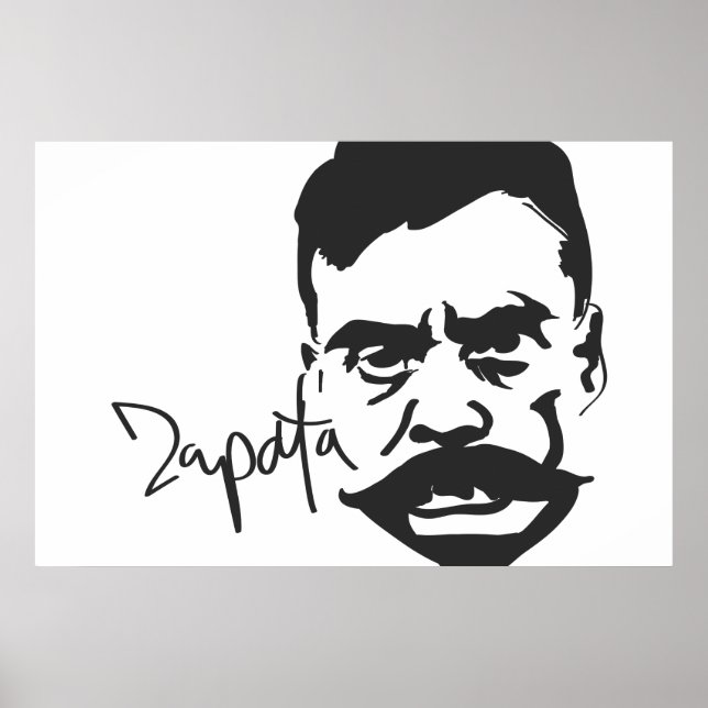 Emiliano Zapata poster (Frente)