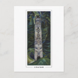 Emily Carr #12 - Cartão postal de belas artes