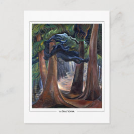 Emily Carr #16 - Cartão postal de belas artes