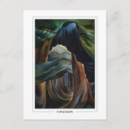 Emily Carr #1 - Cartão postal de belas artes