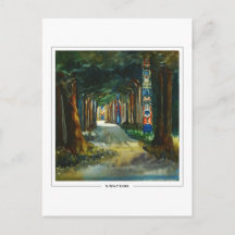 Emily Carr #249 - Cartão postal de belas artes