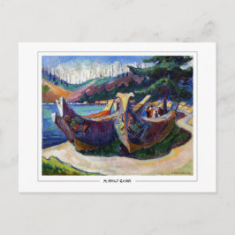 Emily Carr #2 - Cartão postal de arte fina