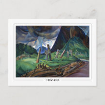 Emily Carr #329 - Cartão postal de arte fina