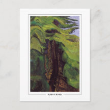 Emily Carr #383 - Cartão postal de belas artes