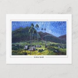 Emily Carr #3 - Cartão postal de belas artes