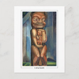 Emily Carr #4 - Cartão postal de belas artes