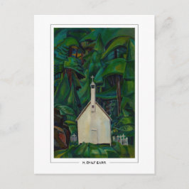 Emily Carr #5 - Cartão postal de belas artes