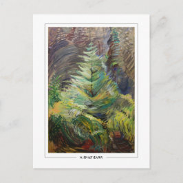 Emily Carr #64 - Cartão postal de arte fina