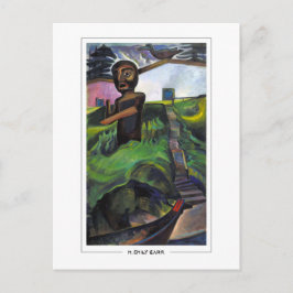 Emily Carr #7 - Cartão postal de belas artes