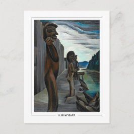 Emily Carr #9 - Cartão postal de belas artes