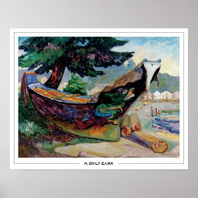 Emily Carr Zedign Art Poster nº 13 (Frente)