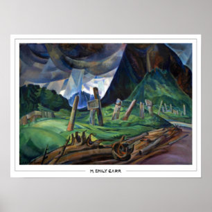 Emily Carr Zedign Art Poster nº 329