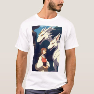 Emily e a camiseta Anime do Dragão