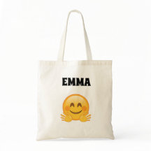 Emma - Bolsa Tote Personalizada com Emoji 
