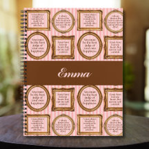 Emma por Jane Austen cita Diário Personalizado