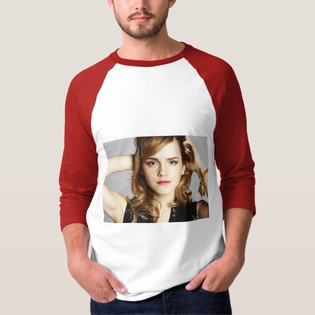 Emma Watson imprimiu camiseta para meninos (Frente)
