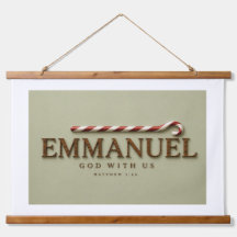 EMMANUEL | Mateus 1:23 Natal | Soft Sage