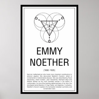 Emmy Noéter Poster