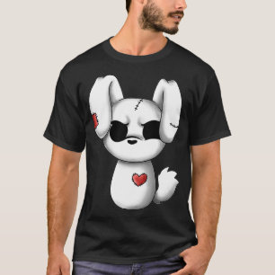 Emo Chibi Kawaii Páscoa Gótico Emo Bunny Pullover