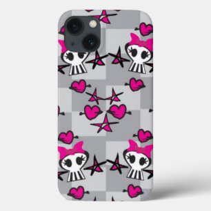 Emo Skulls Pattern