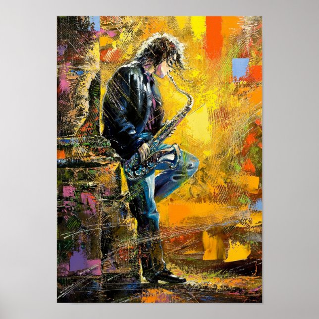 Emoções de Jazz - Poster (Frente)