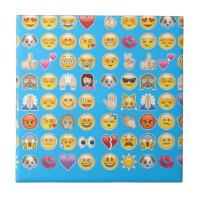 emoji azul