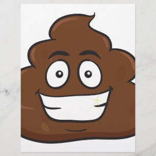 emoji de cocô engraçado