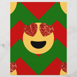 emoji do coração de natal