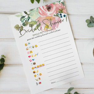 Emoji Pictionary Blush