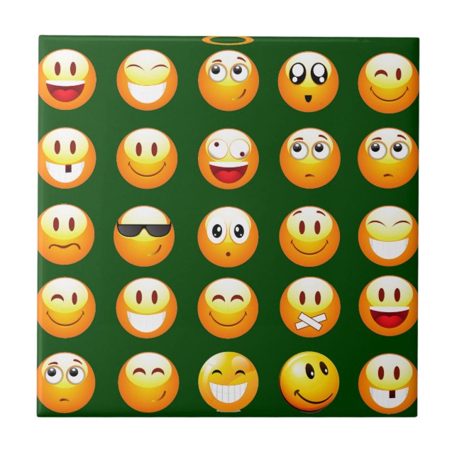 emoji verde-escuro (Frente)