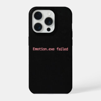 Emotion.exe Falhou Capa de Celular Minimalista Hum