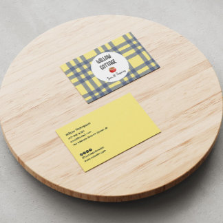 Emperramento de algodão em casa e Cartão de visita