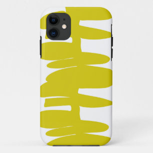 Empilhado acima das capas de iphone verdes