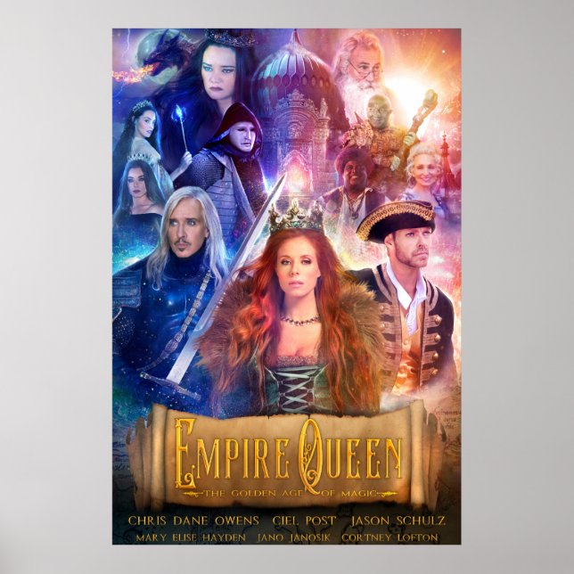 Empire Queen: A Era Ouro da magia Poster (Frente)