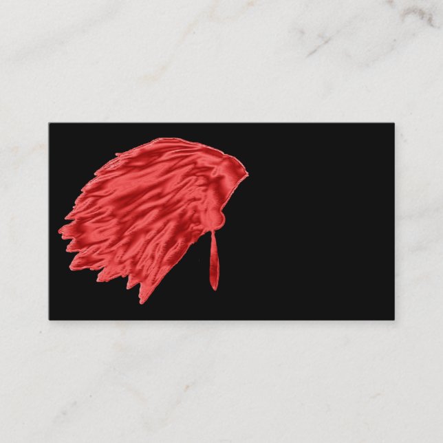 emplume-se a parte superior, cartões de visitas, (Frente)