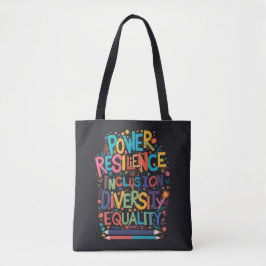 Empoderamento e diversidade - Tote Bag Inspiracion