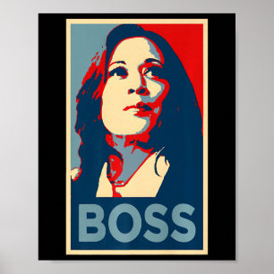 Empower Boss Kamala Harris Poster 47 Rally Wo