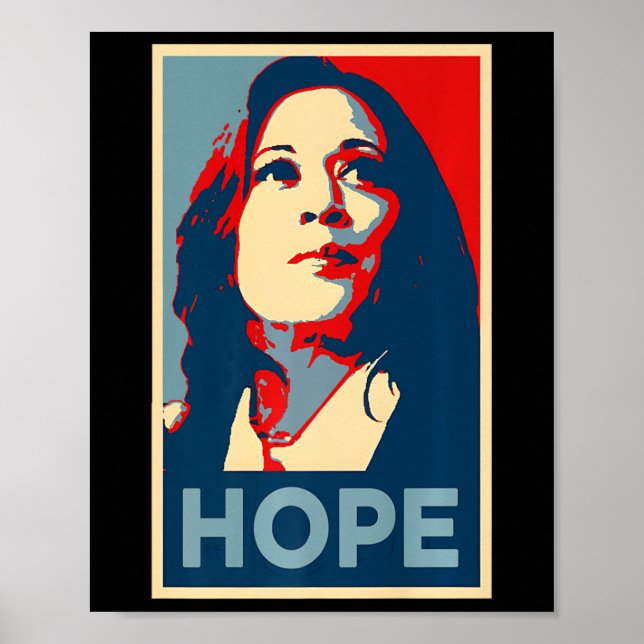 Empower Hope Joy Kamala Harris Obama Poster 47th S (Frente)