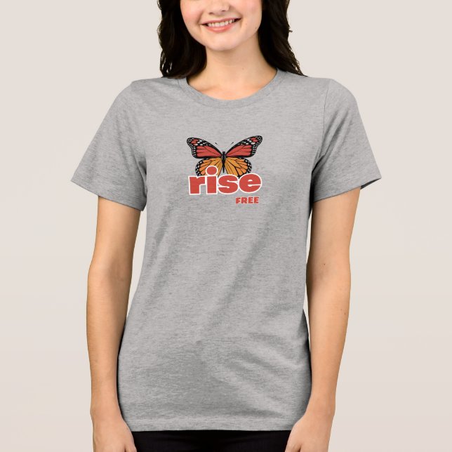 empowered women t shirts for her  (Frente)