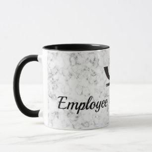 Empregado de mármore do falso da caneca do prêmi