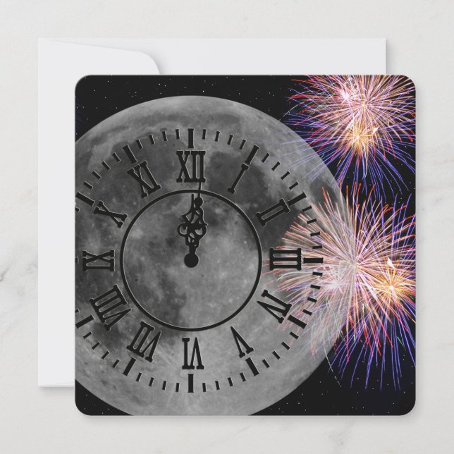 Empresa de Ano Novo Obrigado Cartão de Férias (Frente)