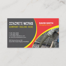 Empresa de construção Cartão de visita