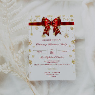 Empresa de e-mail do Convite de festas de Natal