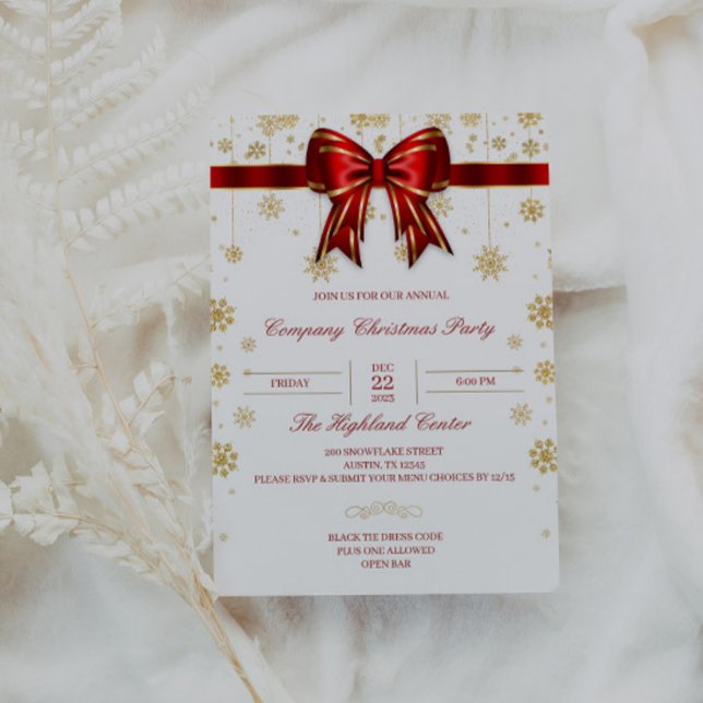 Empresa de e-mail do Convite de festas de Natal (Criador carregado)