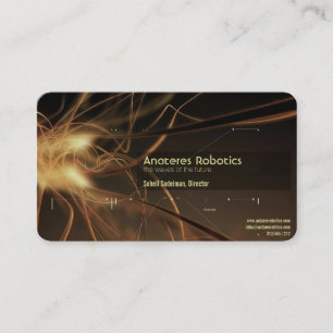 empresa de robótica cartão de visita