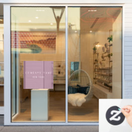 Empresa de Tipografia Moderna Mauve Luxury