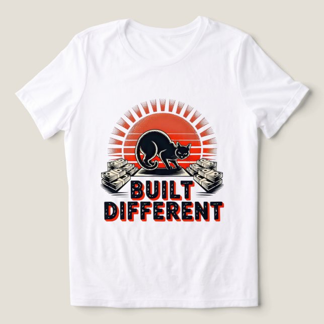 Empresária Chefe Babe - Construída Diferente Dinhe (Design frontal)