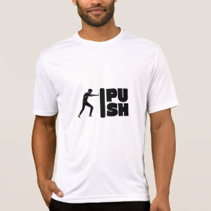 Empurrar - Camisa de Gym T