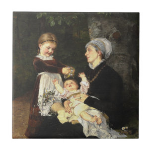 En Ammes Besøg - Bertha Wegmann Fine Art